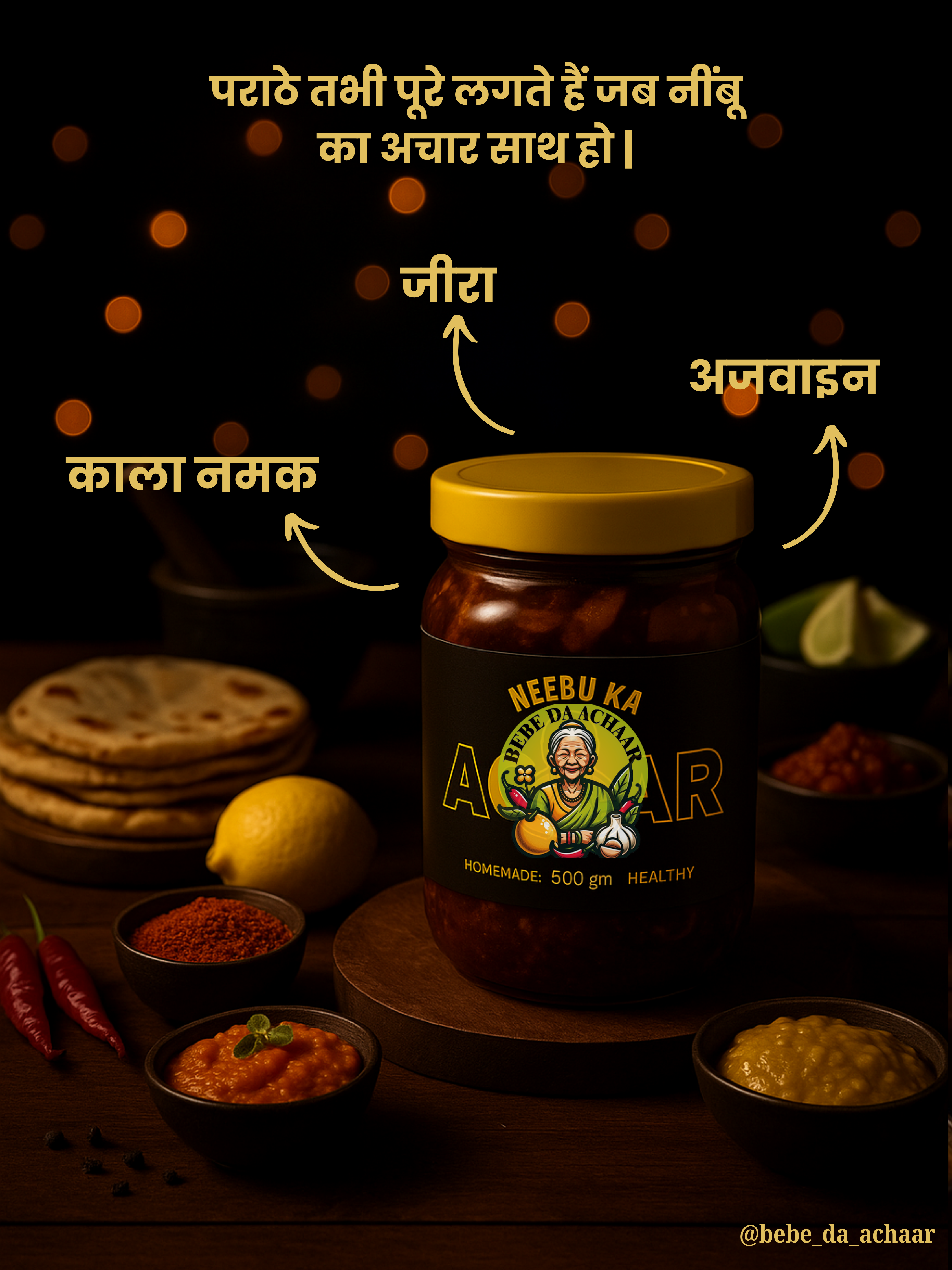 Nimbu ka Khatta Meetha Achaar