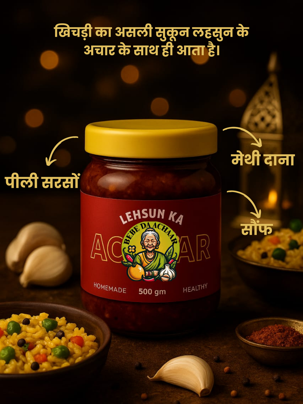 Lehsun Ka Achaar