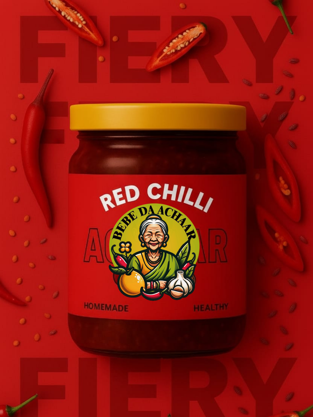 Lal Mirch Ka Bharva Achaar